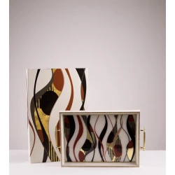 Поднос Zilan DMT-527, декоративный и для ежедневного использования Поднос Zilan DMT-527, декоративный и для ежедневного использования