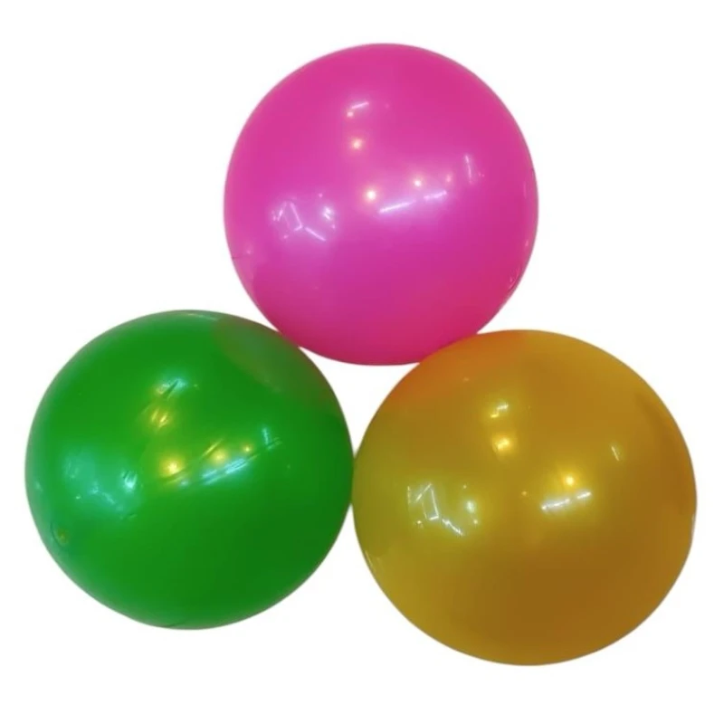 Набор надувных мячей 016612CSY, разноцветный, 3 шт Набор надувных мячей 016612CSY, разноцветный, 3 шт