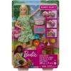 Кукла Barbie Puppy Party Doll and Playset, 29 см