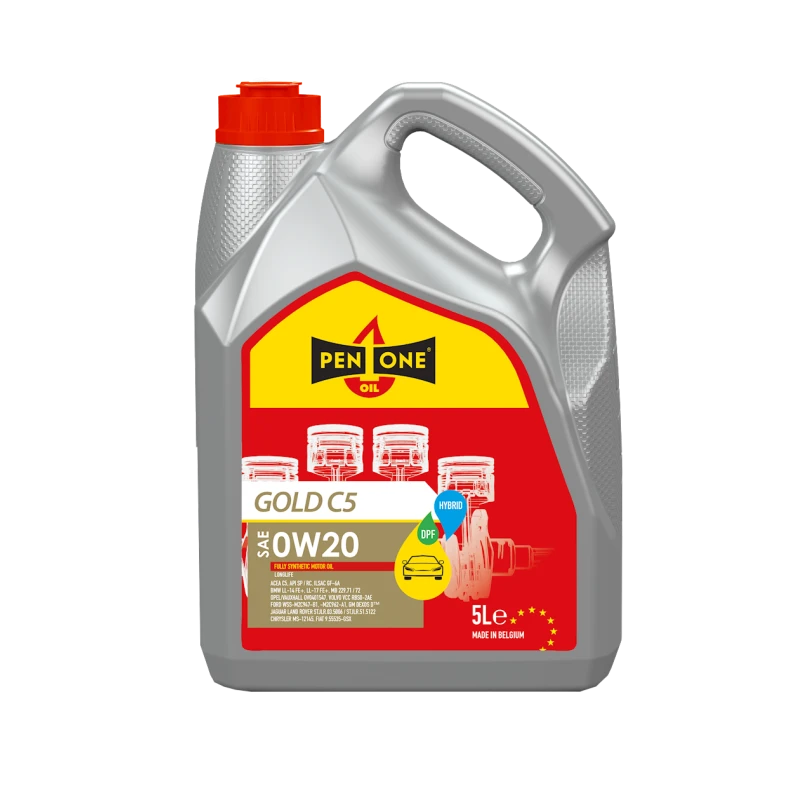 Масло моторное Pen1One 0W-20 Gold C5, 5 л
