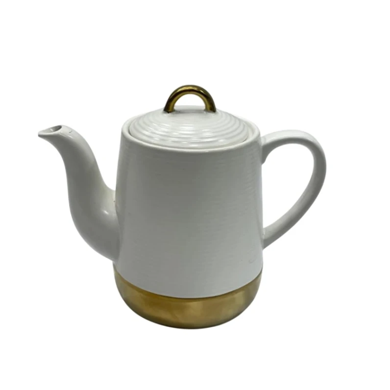 Dəmləmə çaydanı Seramik SHA-00006620, keramika, ağ, 1 l Dəmləmə çaydanı Seramik SHA-00006620, keramika, ağ, 1 l