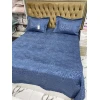 Набор MiraNova SF-803, двуспальный, синий, покрывало 250х250 см, подушки 60х80 см/2 шт Набор MiraNova SF-803, двуспальный, синий, покрывало 250х250 см, подушки 60х80 см/2 шт