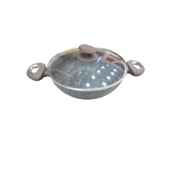 Tava Baroly HMSD_BR30, 30 sm, qranit yapışmayan örtük ilə, boz