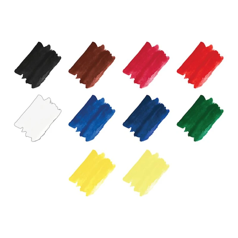 Акварельные краски Гамма Классическая, 10 цветов