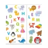 Многоразовые наклейки для детей с английскими буквами