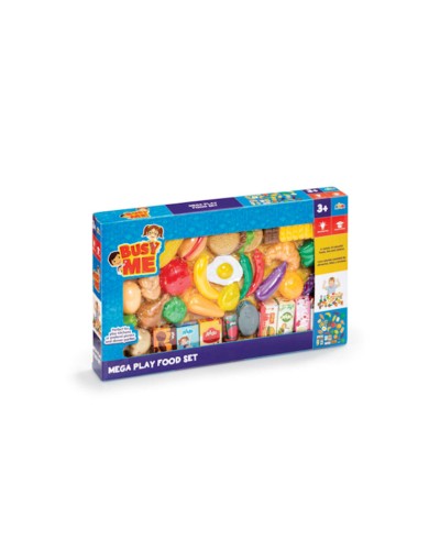 Ərzaqlar Addo Busy Me Mega Play, 40 əd, 3+ yaş, plastik, Rəngbərəng