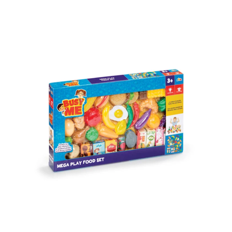 Продукты Addo Busy Me Mega Play, 40 шт, 3+ года, пластик, Разноцветный Продукты Addo Busy Me Mega Play, 40 шт, 3+ года, пластик, Разноцветный