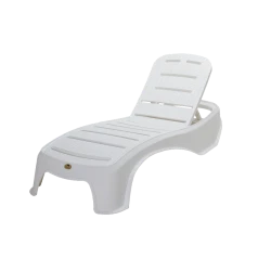 Шезлонг Titan Rattan SP_6168, 72x200x34 см, белый Шезлонг Titan Rattan SP_6168, 72x200x34 см, белый