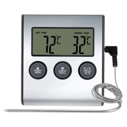 Кулинарный термометр TP-700, ABS пластик/нержавеющая сталь, черный/серебристый Кулинарный термометр TP-700, ABS пластик/нержавеющая сталь, черный/серебристый