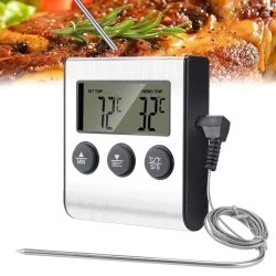 Кулинарный термометр TP-700, ABS пластик/нержавеющая сталь, черный/серебристый Кулинарный термометр TP-700, ABS пластик/нержавеющая сталь, черный/серебристый