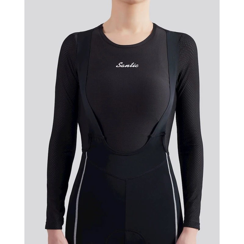 Майка женская Santic L2C01143H, черная, полиэстер, размер XL