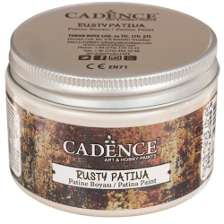Краска для эффекта патины и ржавчины Cadence Rusty Patina, Ecru, экрю, 150 мл
