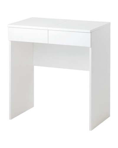 Makiyaj masası IKEA Brimnes, LDSP, ağ, 70x42x77 sm