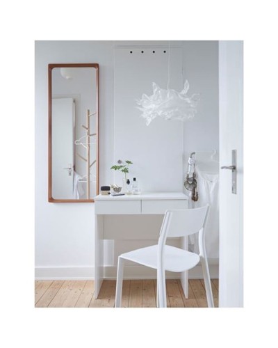 Makiyaj masası IKEA Brimnes, LDSP, ağ, 70x42x77 sm