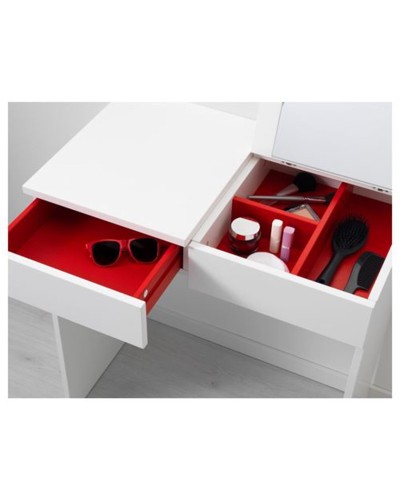 Makiyaj masası IKEA Brimnes, LDSP, ağ, 70x42x77 sm