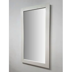 Настенное зеркало 115х12х60 см, ЛДСП, белый Настенное зеркало 115х12х60 см, ЛДСП, белый