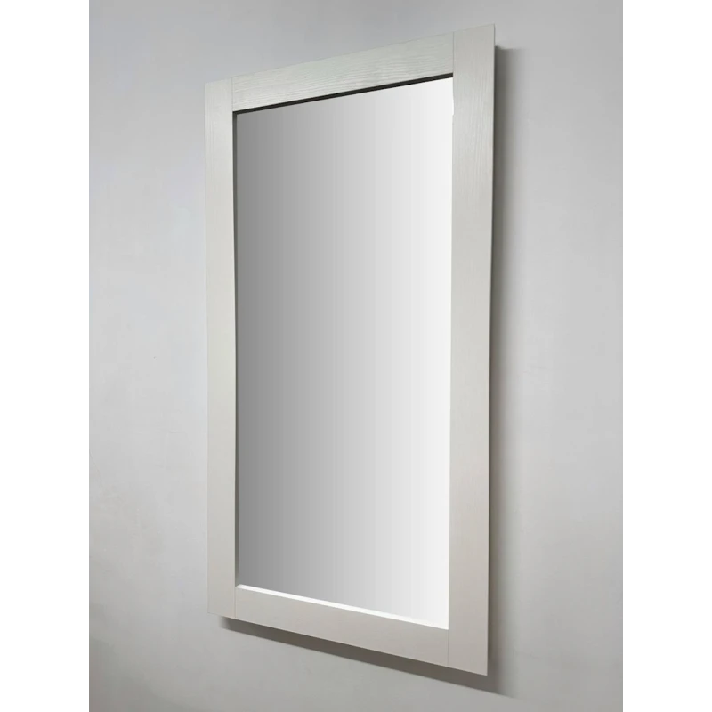 Настенное зеркало 115х12х60 см, ЛДСП, белый Настенное зеркало 115х12х60 см, ЛДСП, белый