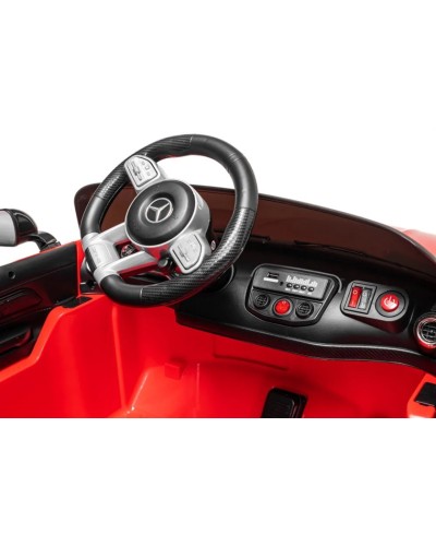 Uşaq elektrik avtomobili Sundays Mercedes LS2588, qırmızı