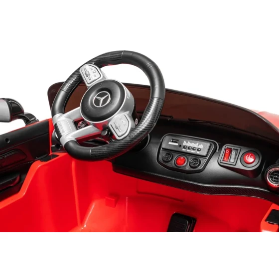 Детский электромобиль Sundays Mercedes LS2588, красный Детский электромобиль Sundays Mercedes LS2588, красный