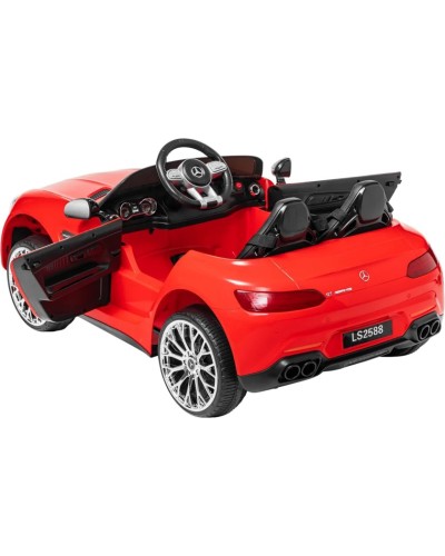 Uşaq elektrik avtomobili Sundays Mercedes LS2588, qırmızı