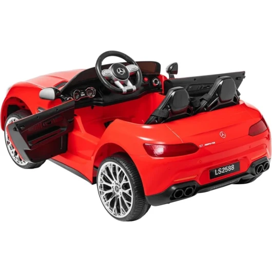 Детский электромобиль Sundays Mercedes LS2588, красный Детский электромобиль Sundays Mercedes LS2588, красный