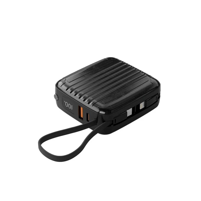 Внешний аккумулятор Porodo PD-PBFCH041-BK Magsafe 10000mAh Black Внешний аккумулятор Porodo PD-PBFCH041-BK Magsafe 10000mAh Black