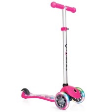 Samokat-kikbord Globber My Fantasy Liberty-03, uşaqlar üçün, 3 yaşdan, çəhrayı