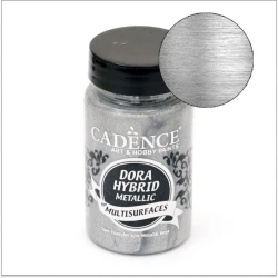 Краска-металлик Cadence Dora Hybrid Metallic for Multisurfaces 7132 Silver 90 мл
