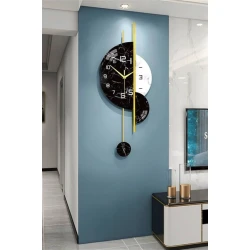 Часы настенные Areon белые, черные для домашнего декора 6240_TaclockkT15