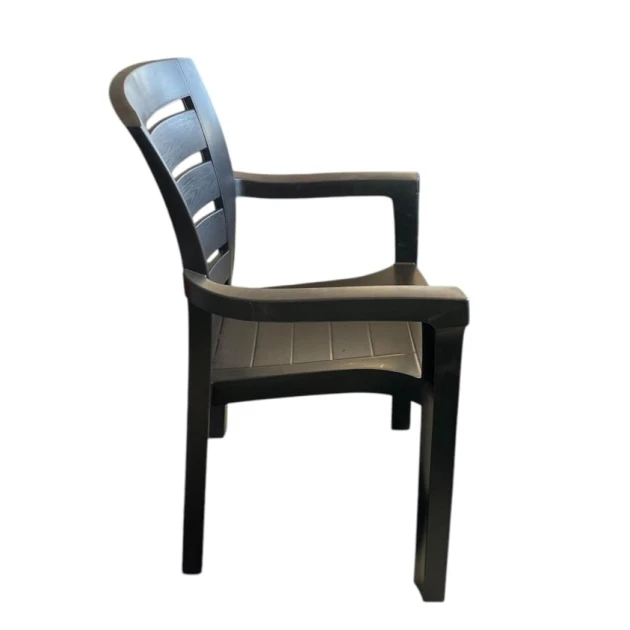 Садовый стул Holiday MBL-6031-1, пластик, темно-коричневый, 58x90 см Садовый стул Holiday MBL-6031-1, пластик, темно-коричневый, 58x90 см