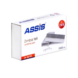 Скобы Assis A-3410, 26/6, 1000 шт