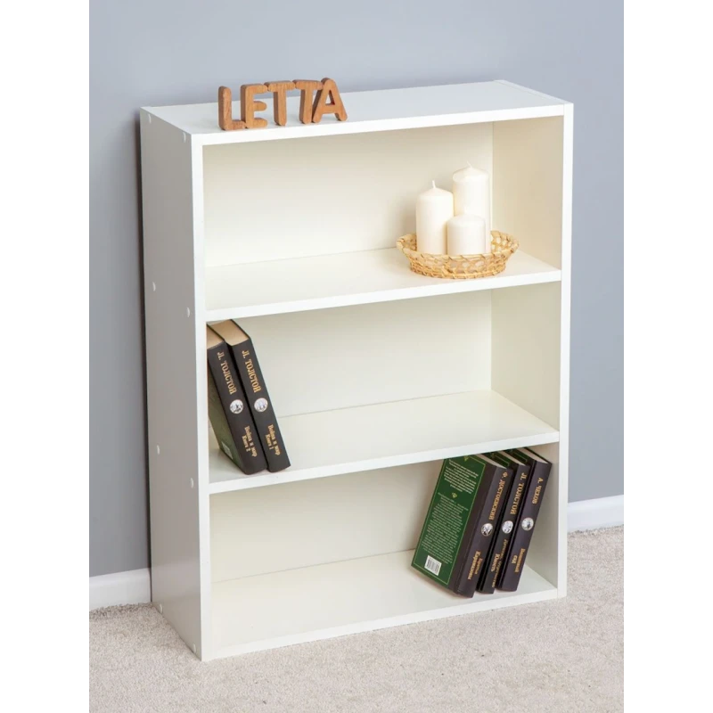 Стеллаж Letta Ultra, белый, ЛДСП, 78x60x24 см