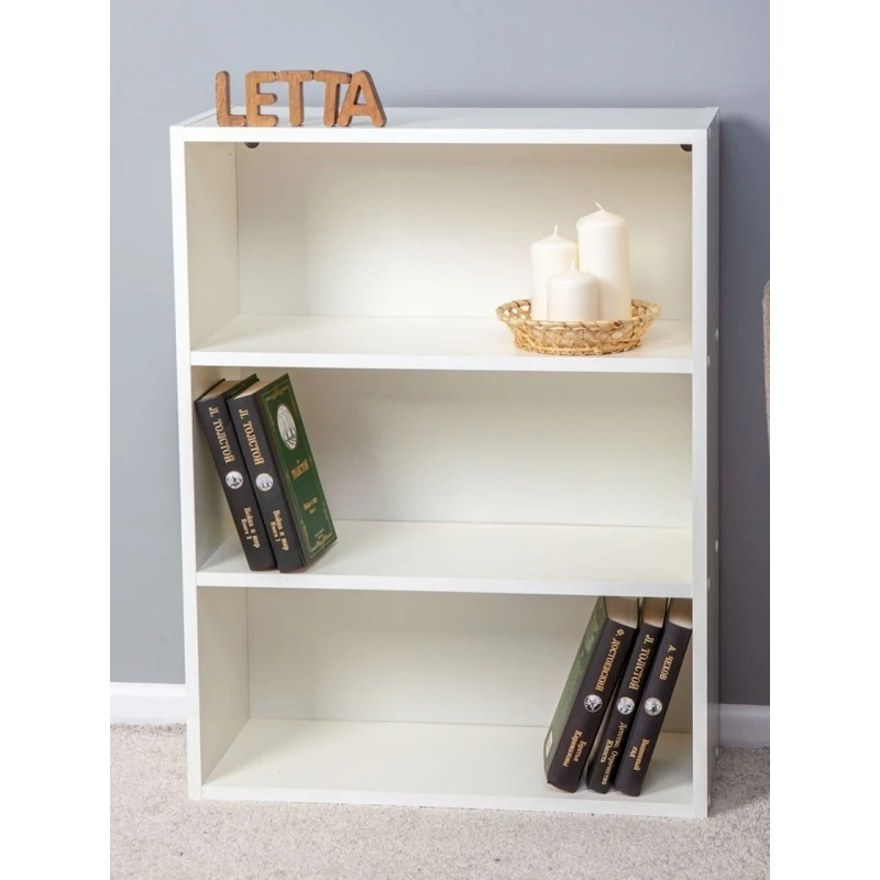 Стеллаж Letta Ultra, белый, ЛДСП, 78x60x24 см