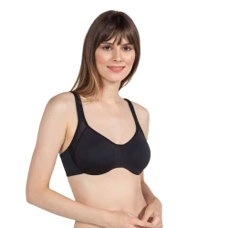 Yığdırıcı büsthalter Funna Mamma Angela 7706 qara, ölçü 95C