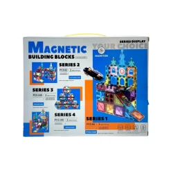 Магнитный конструктор Jiazhi Toys Magnetic Building Blocks, 66 предмета, 3+ года Магнитный конструктор Jiazhi Toys Magnetic Building Blocks, 66 предмета, 3+ года