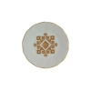Набор блюдец Porland Arabesque, фарфор, разноцветныйi, 11см , 6 шт