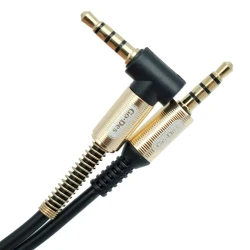 Kabel AUX Go-Des GAC-219 Black 1 m