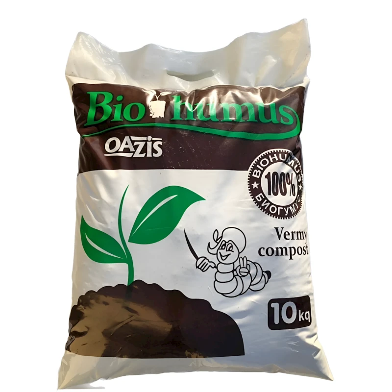 Удобрение Oazis Biohumus 10 кг Удобрение Oazis Biohumus 10 кг