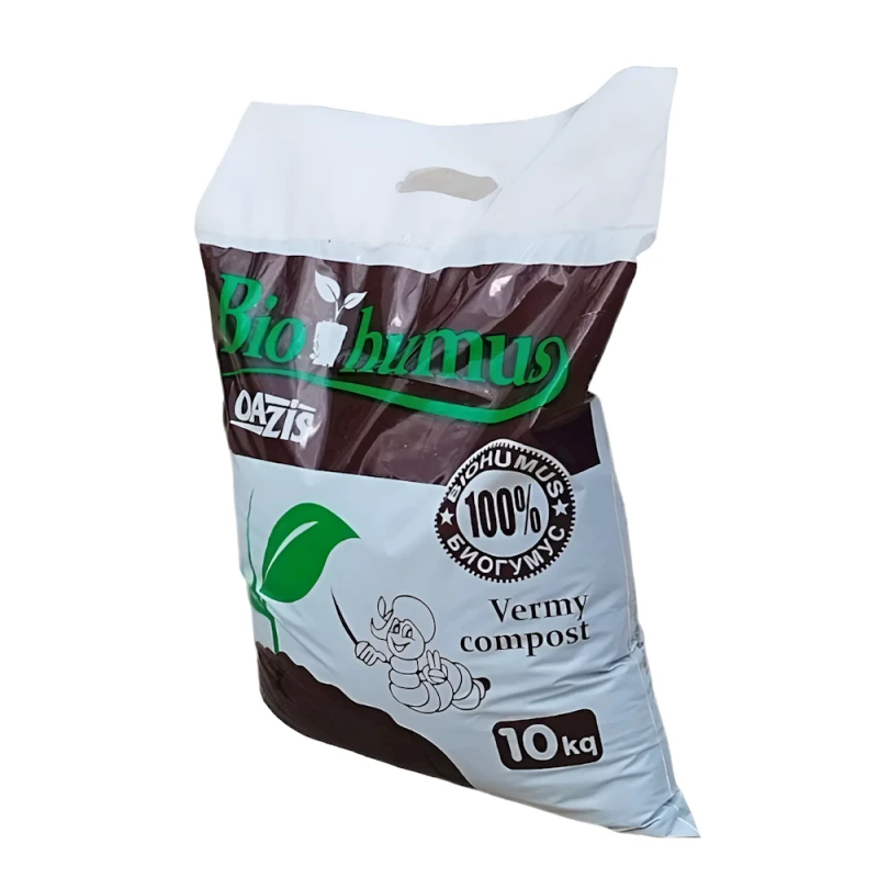 Удобрение Oazis Biohumus 10 кг Удобрение Oazis Biohumus 10 кг