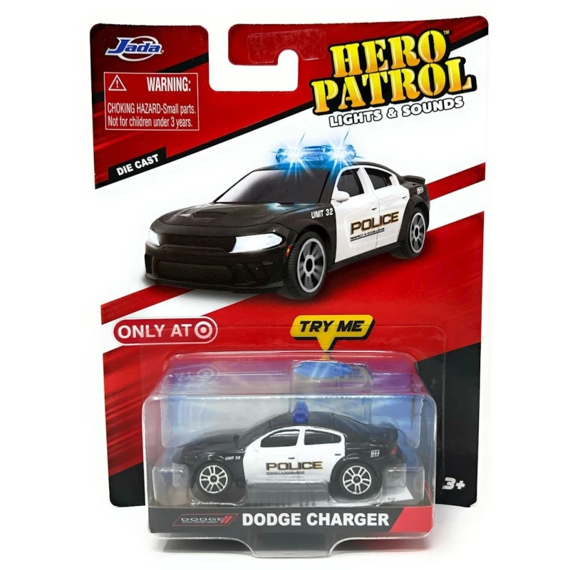 Игрушечная полицейская машина Jada Toys Hero Patrol, 3+ лет