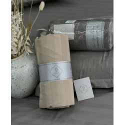 Простынь на резинке Laura Grand H-6 Camel, 180х200 см