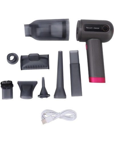 Avtomobil üçün tozsoran VC-02 Gray/Pink