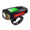 Велосипедный фонарь с сигнализацией UM001000718, черный