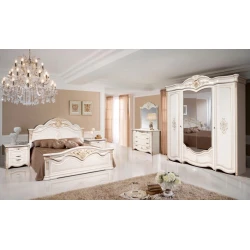 Набор мебели Forest Deko Group Yod-28 Djuliya, белый/коричневый Набор мебели Forest Deko Group Yod-28 Djuliya, белый/коричневый