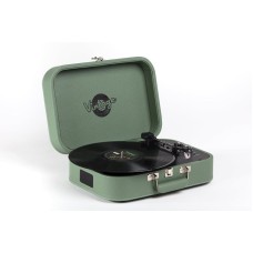 Vinil plastin pleyeri Vintage Green Deluxe