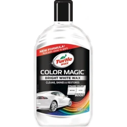 Цветной глянец и защитный полироль Turtle Wax Color Magic White 500 мл