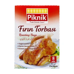 Пакеты для запекания Piknik, 25x38 см, прозрачный, 8 шт