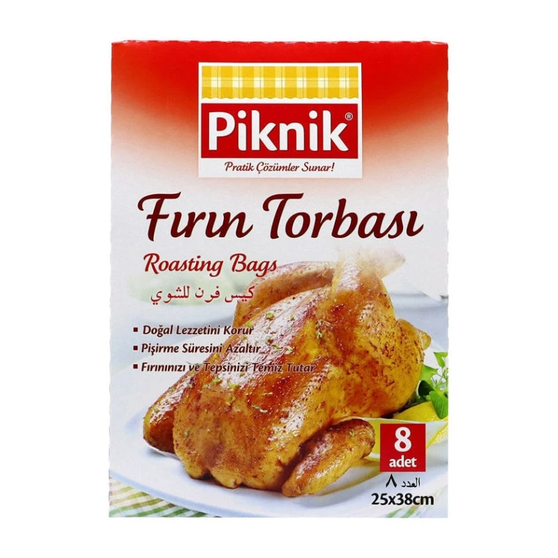 Пакеты для запекания Piknik, 25x38 см, прозрачный, 8 шт Пакеты для запекания Piknik, 25x38 см, прозрачный, 8 шт