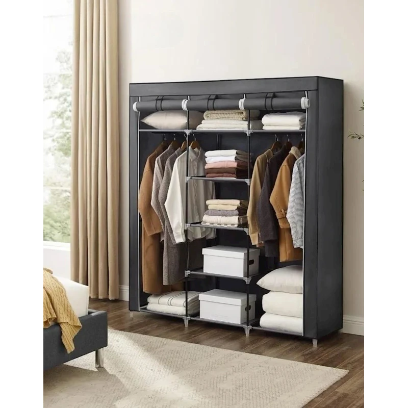 Портативный шкаф NH_BRZA, 150x45x170 см, серый