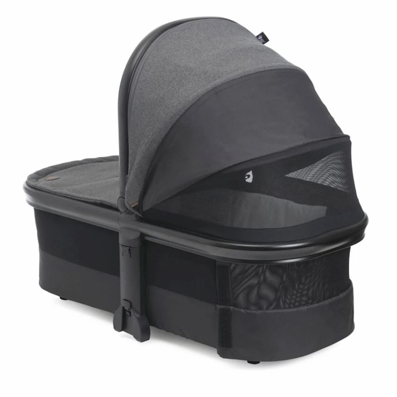 Люлька для коляски Chicco Mysa Satin, черная/серая